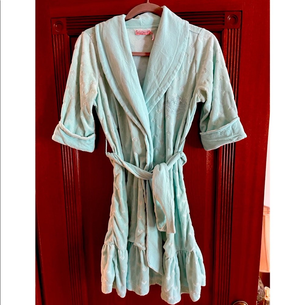 Juicy Couture terry cloth bathrobe